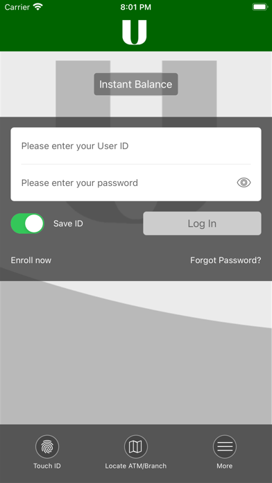 United Bank & Trust Mobile App Screenshot