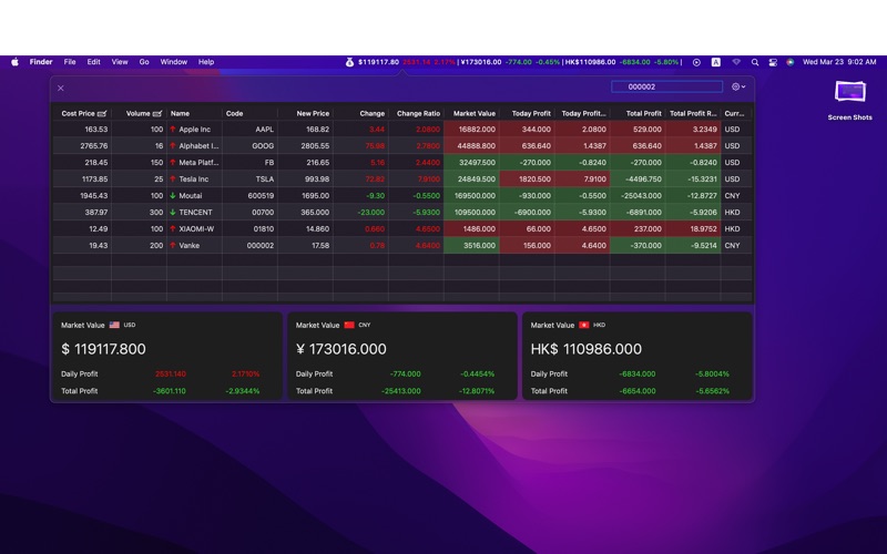 My Daily Profit Screenshot