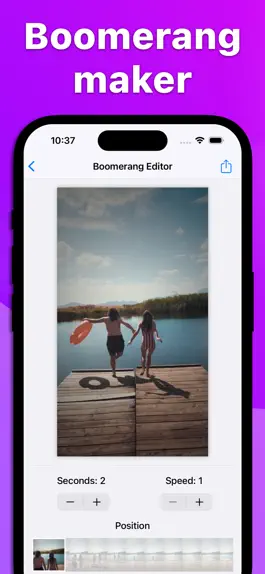 Game screenshot Boomerang Loop Video Maker mod apk