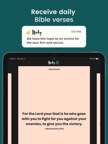 Holy - Daily Bible Versesのおすすめ画像2