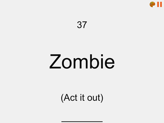 Screenshot #4 pour Charades: Word Guessing Games