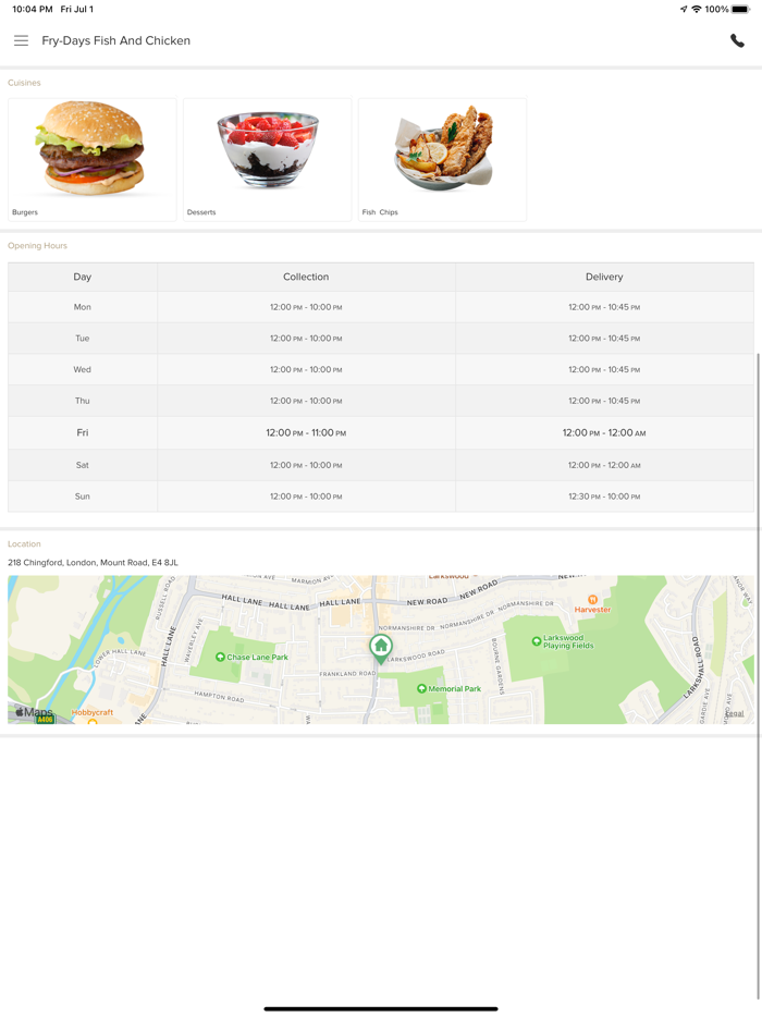 Fry-Days Fish And Chicken.