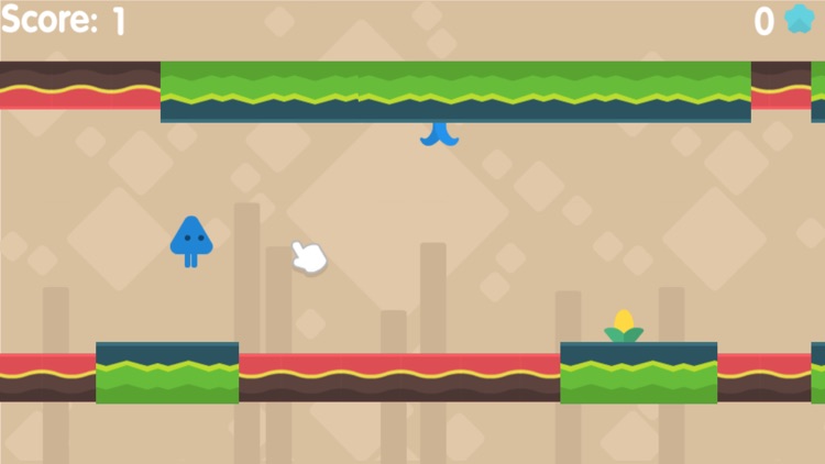 Blue mushroom eating stars