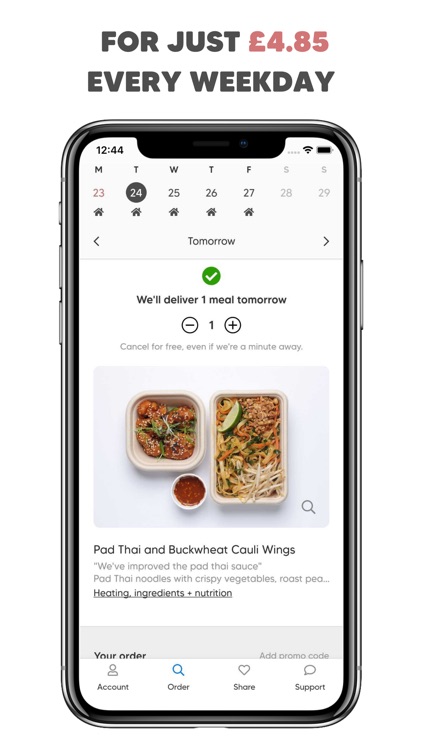 DAD - Meals Delivered Daily