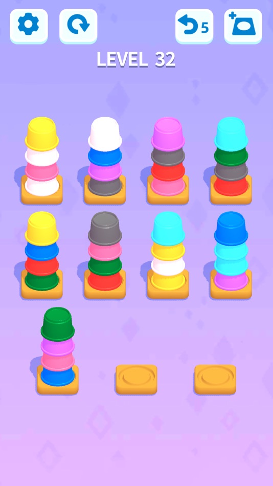 #4. Bucket sort - Puzzle Games (iOS) 来自: HERO LINKAGE