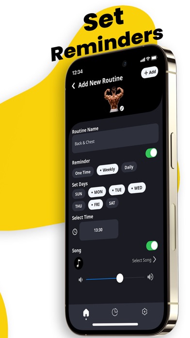 Fitness AI Planner Gym Tracker Screenshot