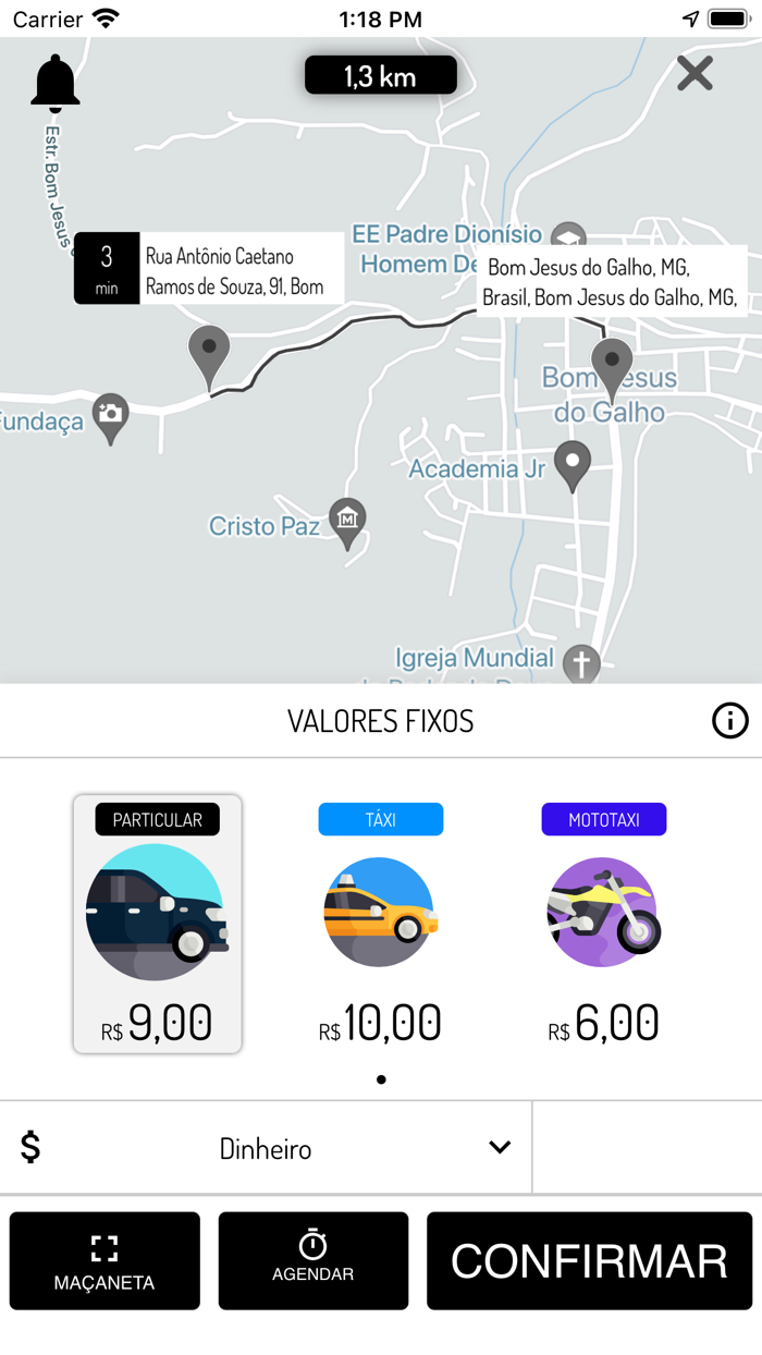 Chegô Driver Passageiro