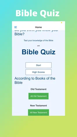 Game screenshot Bible Trivia Game App mod apk