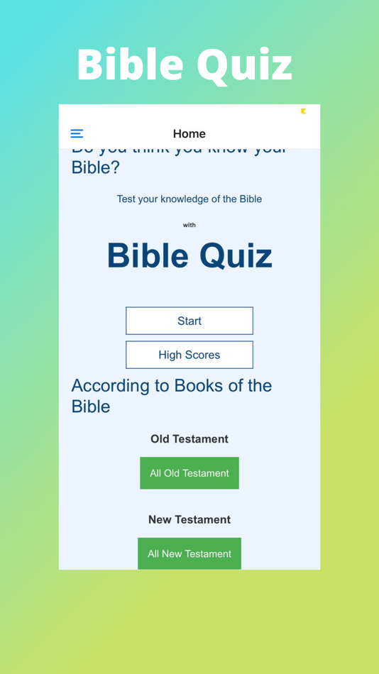 Bible Trivia Game App - 1.0 - (iOS)