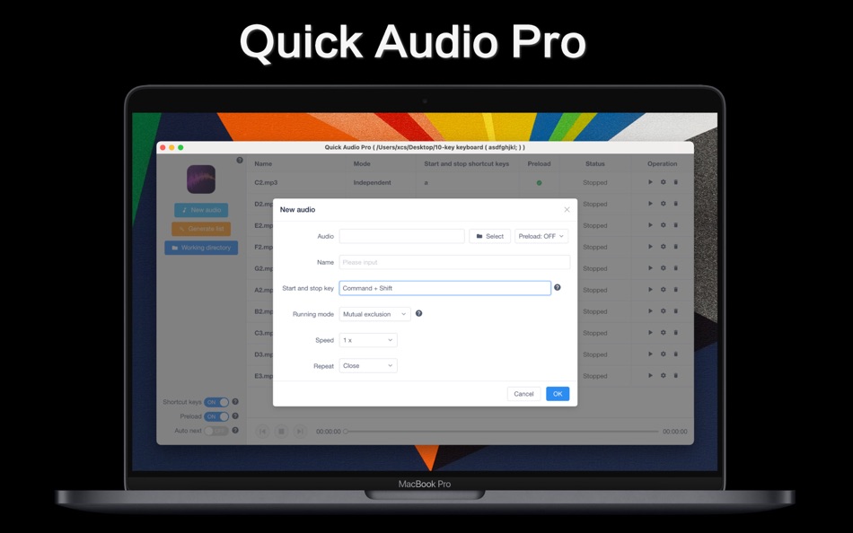 Quick Audio Pro - 1.0.5 - (macOS)