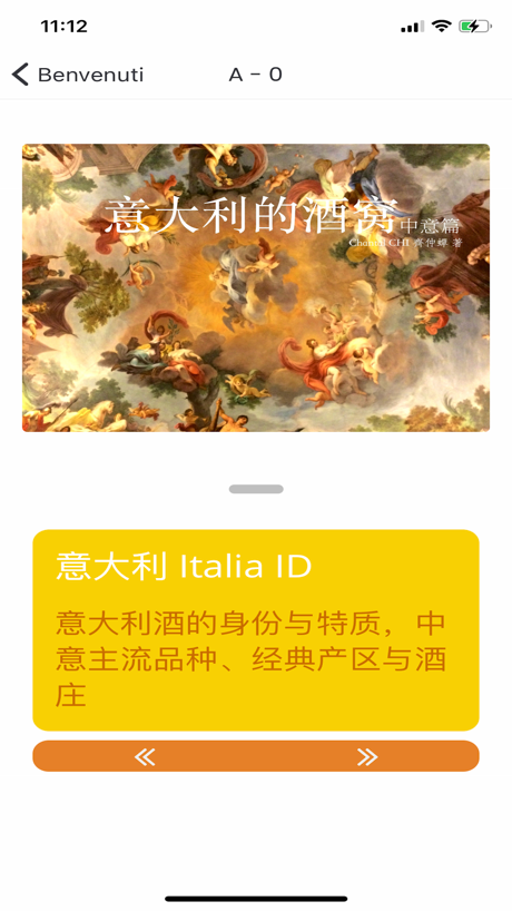 意大利的酒窝 Vini d'Italia App Store screenshot 2