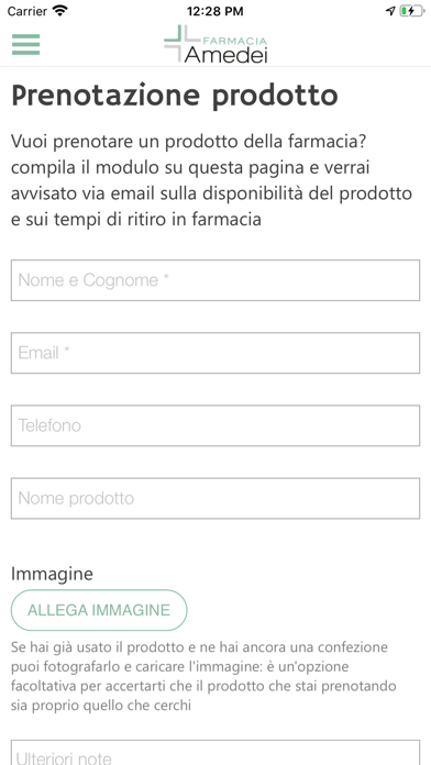 Farmacia Amedei Screenshot
