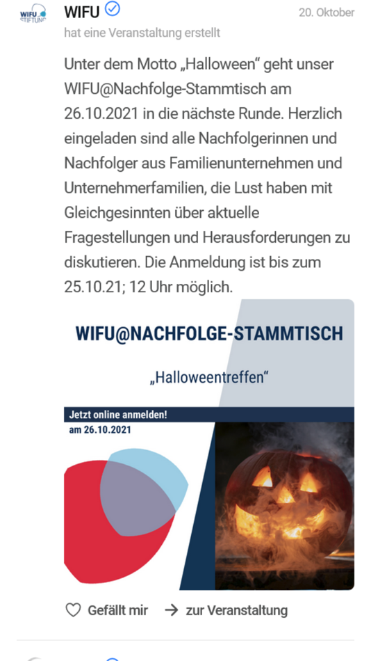 #1. WIFU Events (iOS) 由: BEVENT GmbH