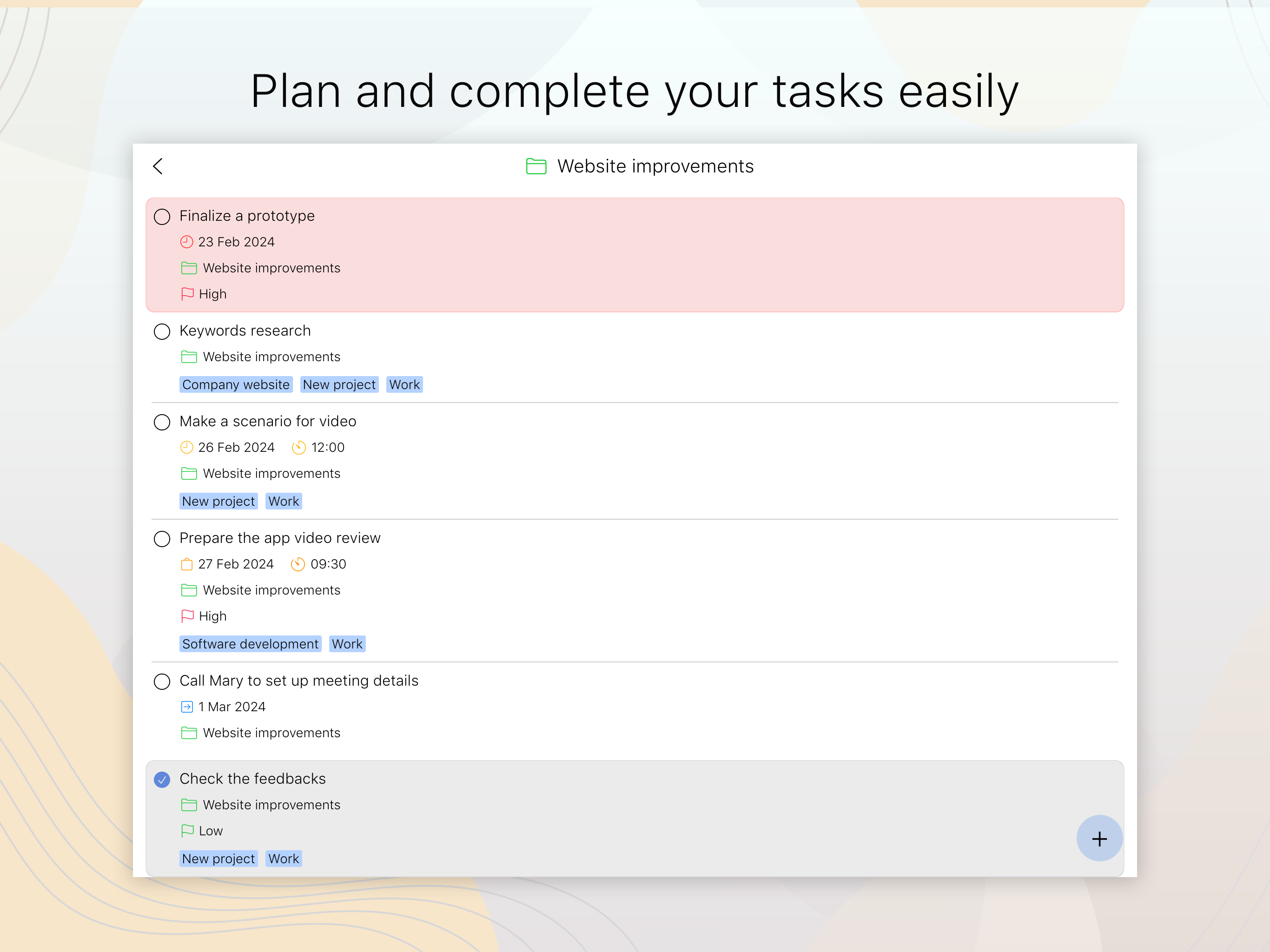 AssistMe – tasks & to do list