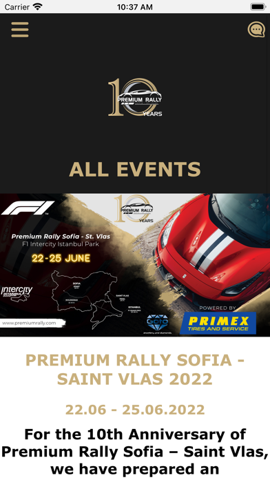 Premium Rally Screenshot
