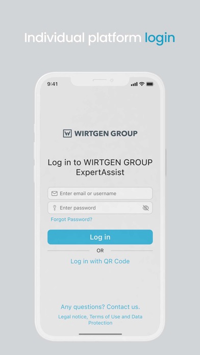 WIRTGEN GROUP ExpertAssist Screenshot