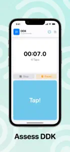 DDK: Diadochokinetic Assess screenshot #2 for iPhone