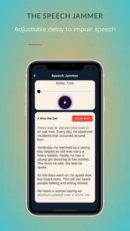 Game screenshot The Speech Jammer apk