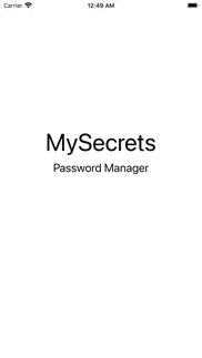 my secrets manager iphone screenshot 3