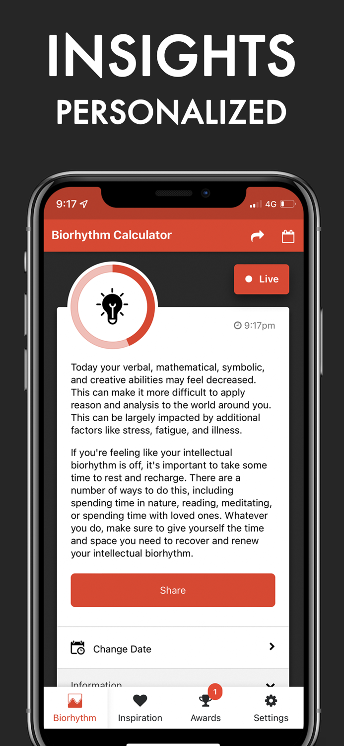 Biorhythm Calculator