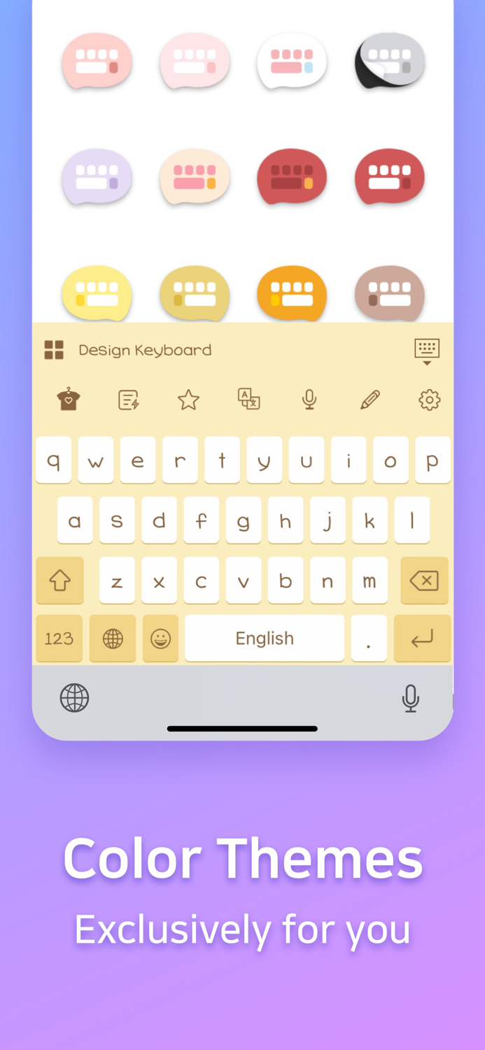 Design Keyboard - Theme Emoji