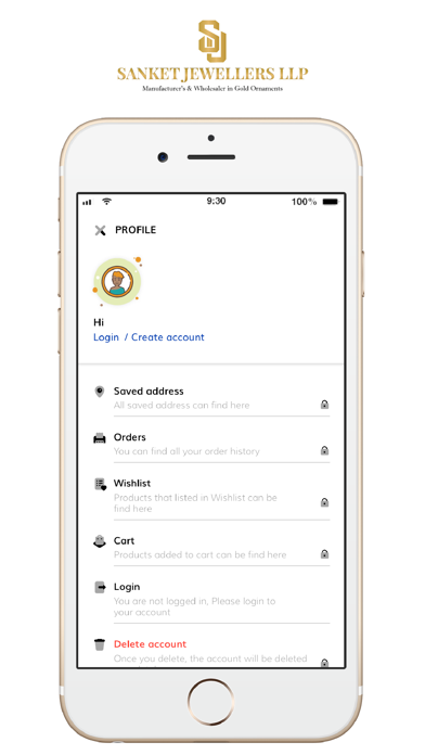 Sanket Jewellers LLP Screenshot