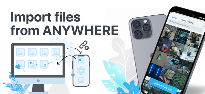 Image Converter JPEG PNG HEIC.