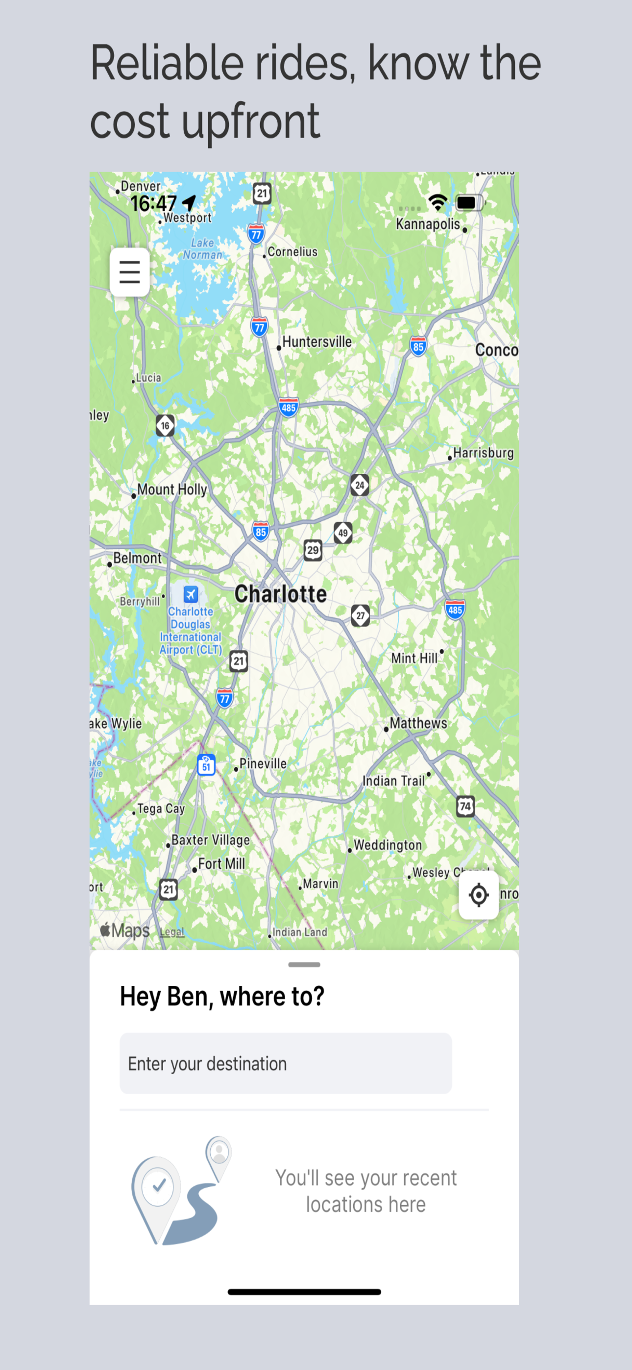 Crown Cab - Charlotte