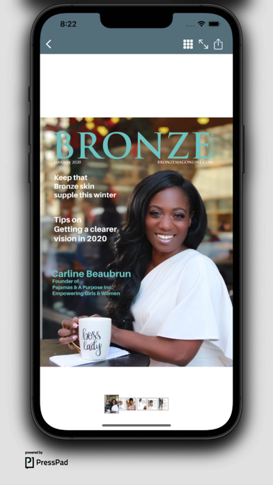 Bronze Mag magazine Screenshot