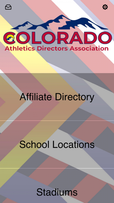 CO Athletics Directors Assoc Screenshot