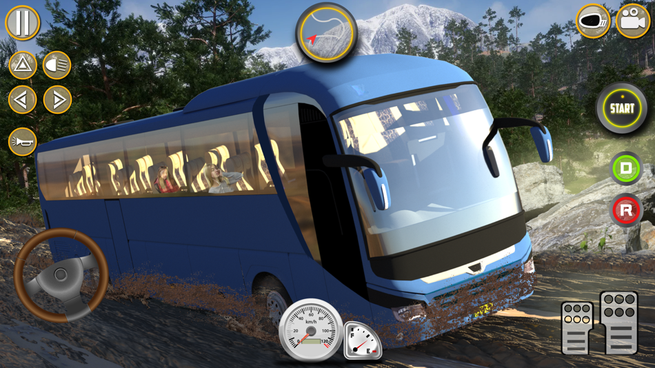 #4. Offroad Mud Bus Simulator Game (iOS) 由: Naveed Imran