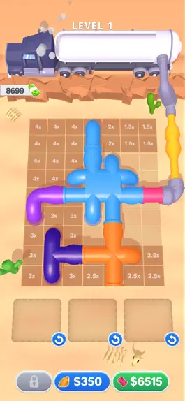 Game screenshot Oil Pipe 3D hack