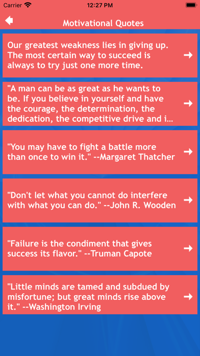 Motivational Quotes Notifier Screenshot