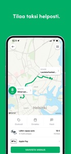 Menevä Taksi screenshot #1 for iPhone