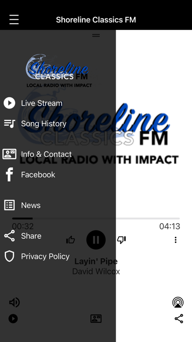 Shoreline Classics FM Screenshot