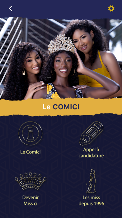 Miss Côte d'ivoire Screenshot