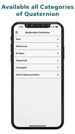 Game screenshot Quaternion Calculator apk
