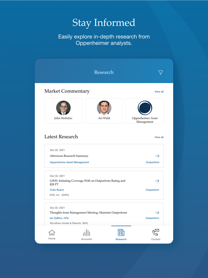 Opco Client Access mobile app