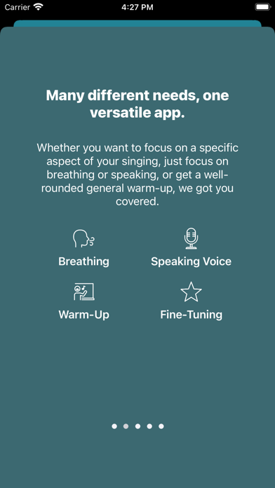 Amsel - Build up your Voice Screenshot