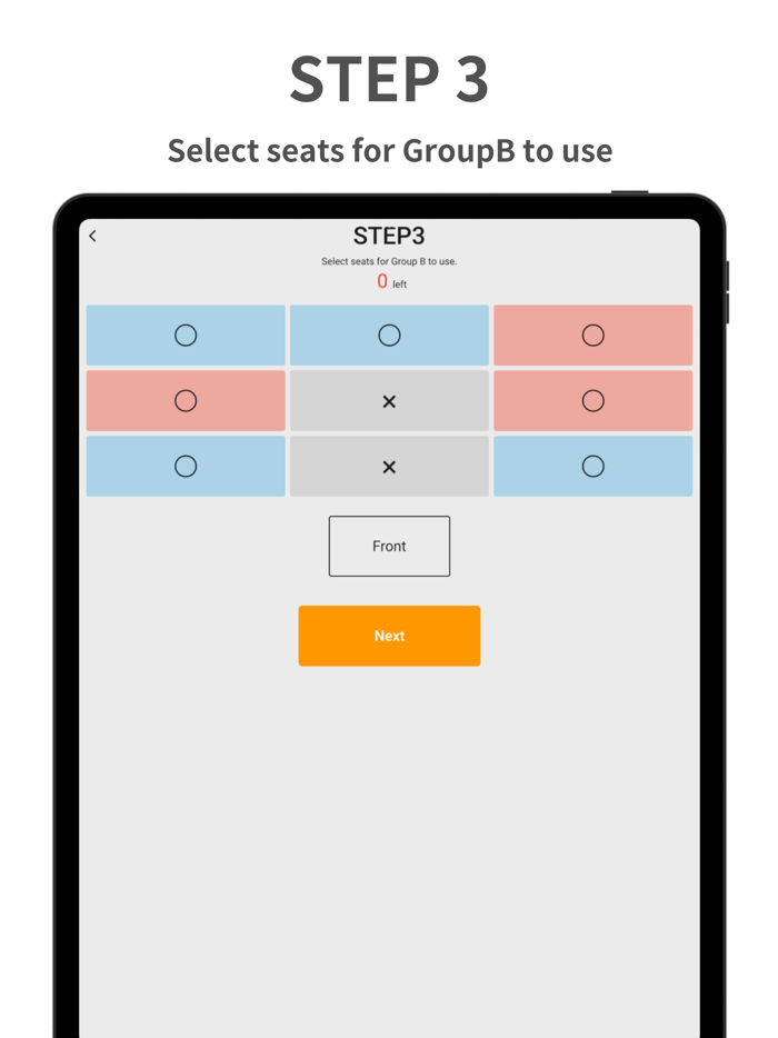 Easy Seating Arrangement