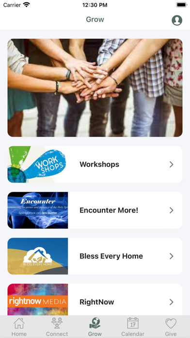 Springbrook Church Screenshot