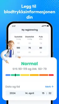 Blodtrykksapp: Blodtrykksmåler iphone bilder 0