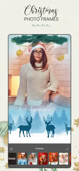 Game screenshot Christmas Frames & Greetings mod apk