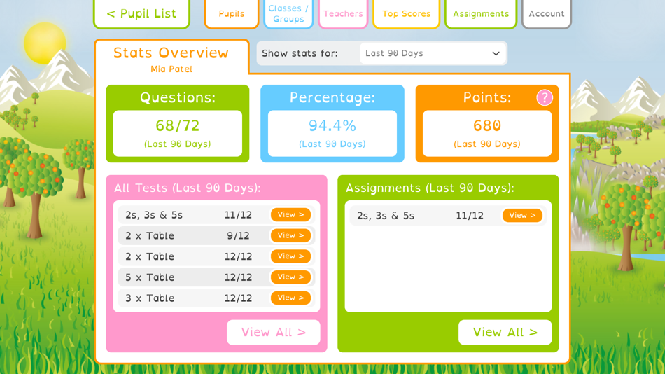 #9. Squeebles Times Tables Connect (iOS) 由: KeyStageFun