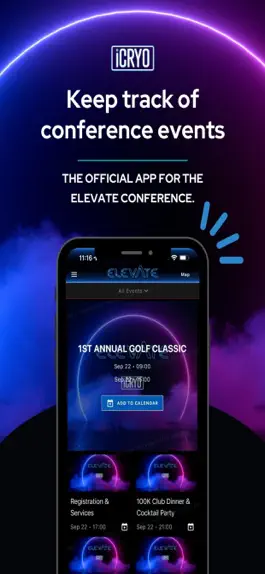Game screenshot ELEVATE - iCRYO Conference apk