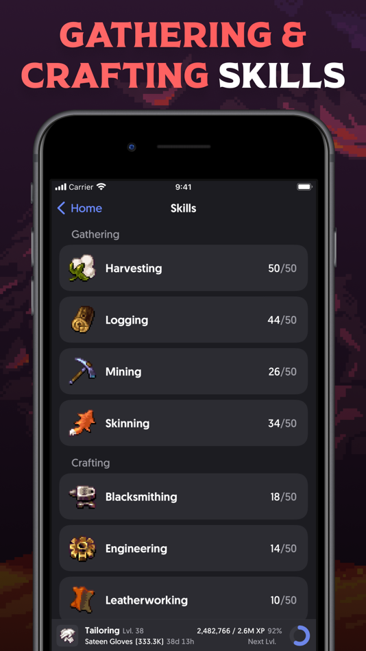 #1. Craftbound - MMO Idle RPG (iOS) 由: Polybit Studio Pty Ltd