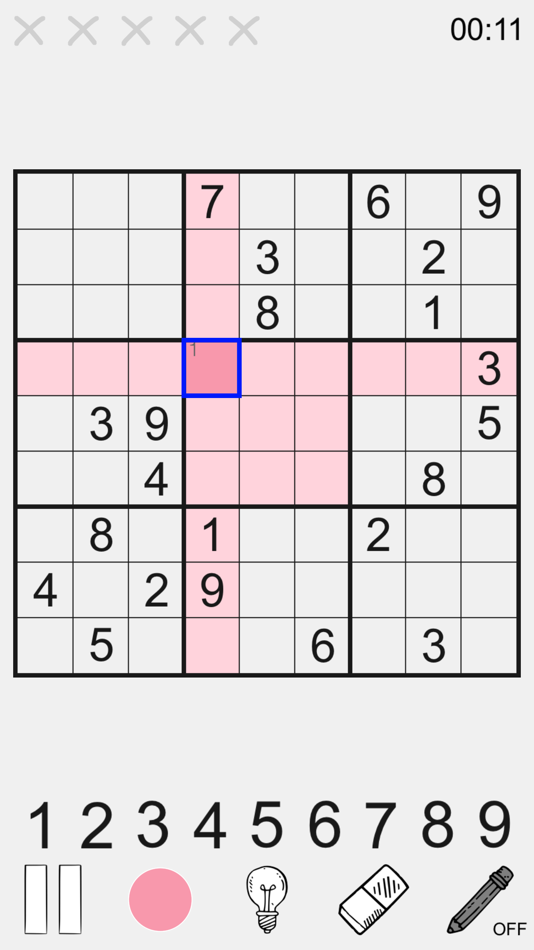 #5. Sudoku # (iOS) โดย: Jinyang Tang