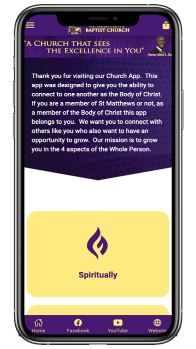 Saint Matthews Baptist Church Screenshot
