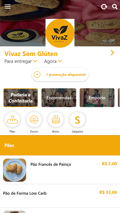 Vivaz Sem Gluten Screenshot