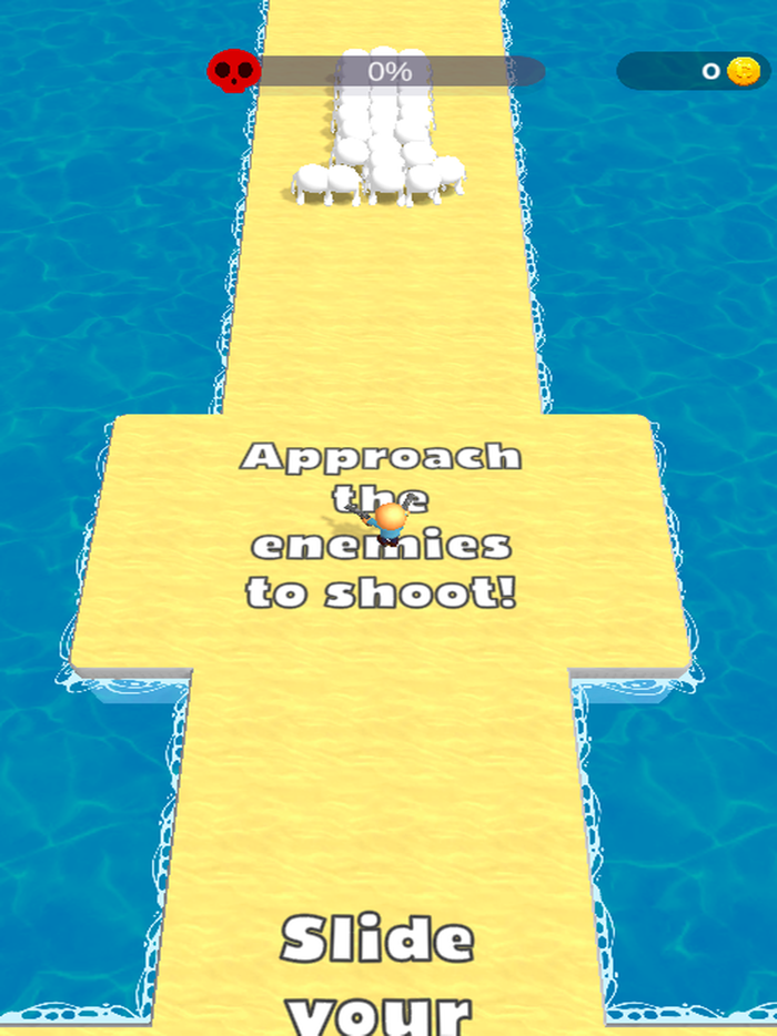 Gun Shooter Bullet Rush 3D